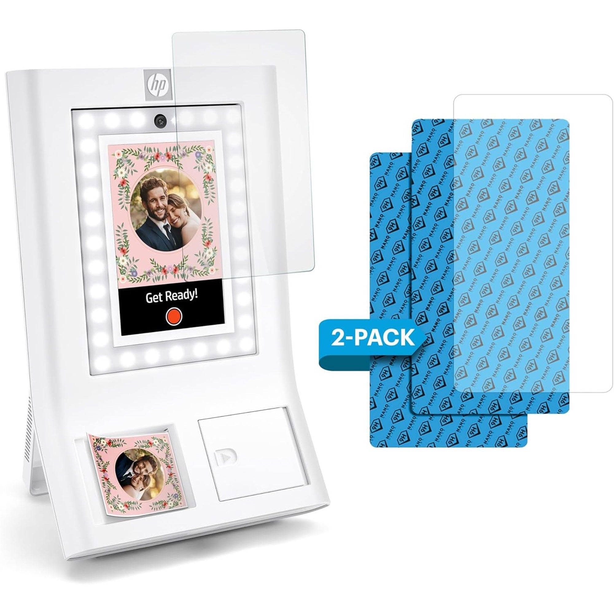 HP Sprocket Photobooth 屏幕保护膜，9H 高透明度