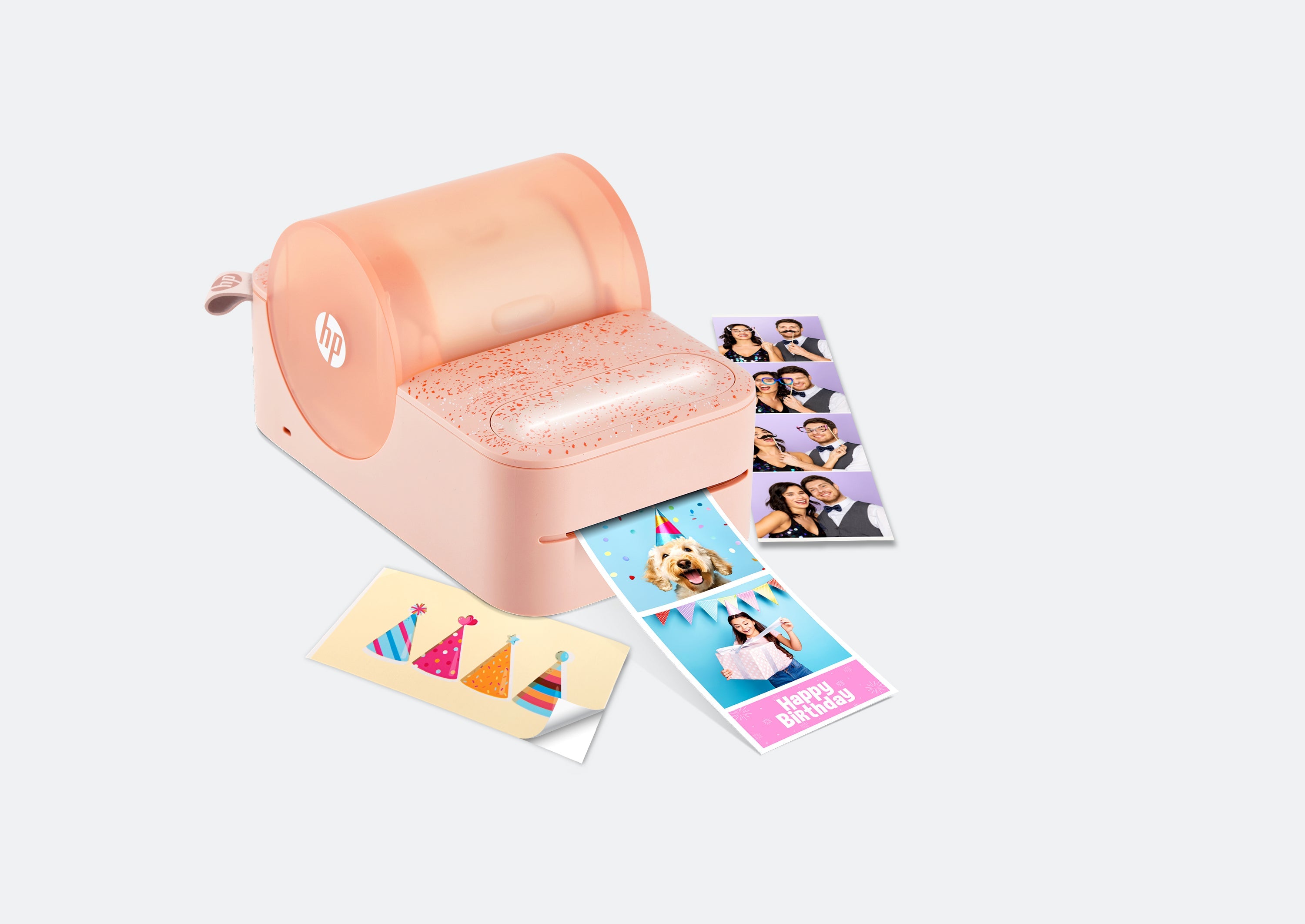 HP Sprocket Panorama Instant Portable Color Label & Photo Printer