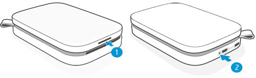 Image: Sprocket 200 Status Indicator and Charging Indicator lights